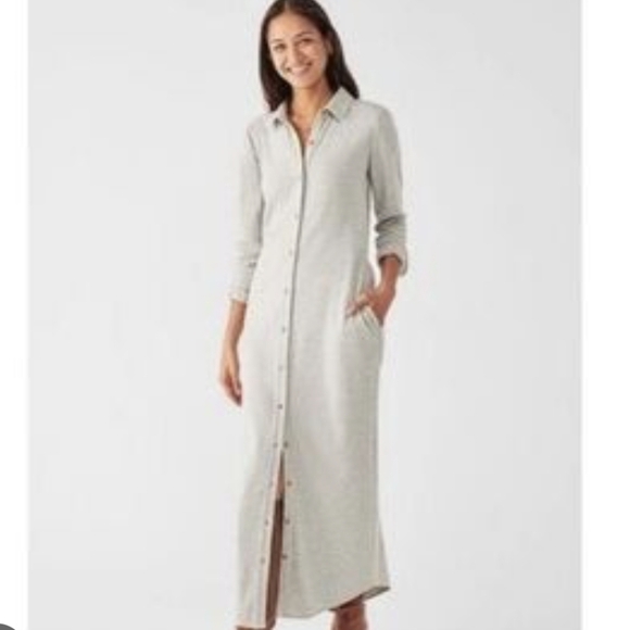 Faherty Dresses & Skirts - Faherty Maxi Dress Size S Oversized Soft